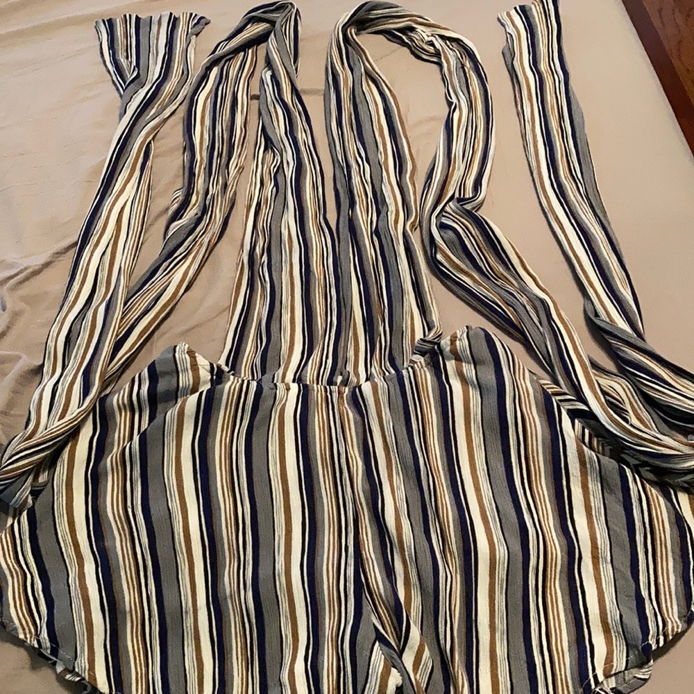 Multi-way tie Romper